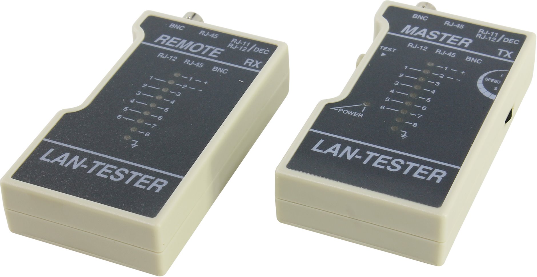 Тестер Lan-tester LYCT013 для BNC, RJ45, RJ11/12